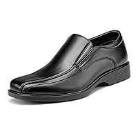 Bruno Marc Men's Square Toe Dress Loafers Formal Shoes