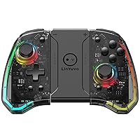 momen Joypad Controller Compatible for Switch, Wireless Replacement for Switch Joycon, Left and Right Switch Controllers Joycon Support Dual Vibration/Wake-up Function/Motion Control