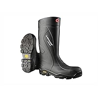 DUNLOP Protective Footwear, CC22A33, Purofort+ Expander Full Safety with Vibram Sole, 100% Waterproof, PVC, Lightweight and Durable