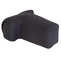 OP/TECH USA Digital D-SLR Zoom Soft Pouch - Protective Camera Case in Black