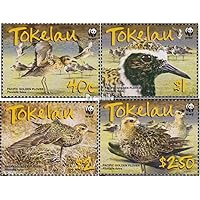 Tokelau 368-371 (Complete.Issue.) unmounted Mint/Never hinged ** MNH 2007 Pacific Golden Plover (Stamps for Collectors) Birds