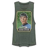 Fifth Sun Star Trek: The Original Series Lucky Science Officer Spock Women's Muscle Tank