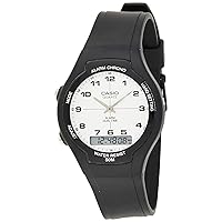 Casio Men's AW90H-7B Sport Multi-Function White Dial Dual Time Watch