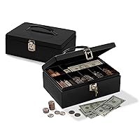 Office Depot® Brand Cash Box With Locking Hatch, 3 7/8