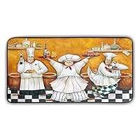 Fat Chef Kitchen Rugs and Mats Non Skid Washable Chef Kitchen Mats Cushioned Anti Fatigue for in Front of Sink and Bathroom Carpet Doormat 39