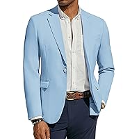 PJ PAUL JONES Men's Lightweight Sport Coat Casual One Button Blazer Breathable Sportcoat