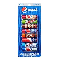 Taste Beauty Soda by Pepsi 8 Tube Variety Pack Flavored Lip Balm
