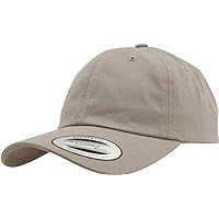 Yupoong Flexfit Low Profile Cotton Twill Unisex Dad Hat Cap for Men and Women, 6 Panel Baseball Cap, unstructured with Brass Clasp
