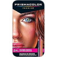 Premier Colored Pencils, Portrait Set, Soft Core, 24 Pack