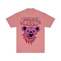 Grateful Dead Unisex-Adult Standard Smiling Face Bear T-Shirt