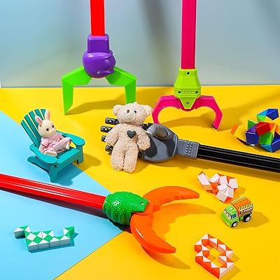 Interactive Toy Grabber - Robot Hand Grabber - Robotic Arm Reacher Grab  Claw, Grabber Toy For Kids Hand Eye Coordination Play, Fun Toys For Boys  and