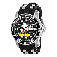 Invicta Mickey Mouse Men's 23763 Disney Limited Edition Analog Display Quartz Two Tone Watch