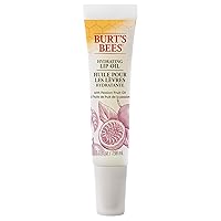 Burt's Bees 100% Natural Hydrating Lip Oil with Passion Fruit Oil, 1 Tube