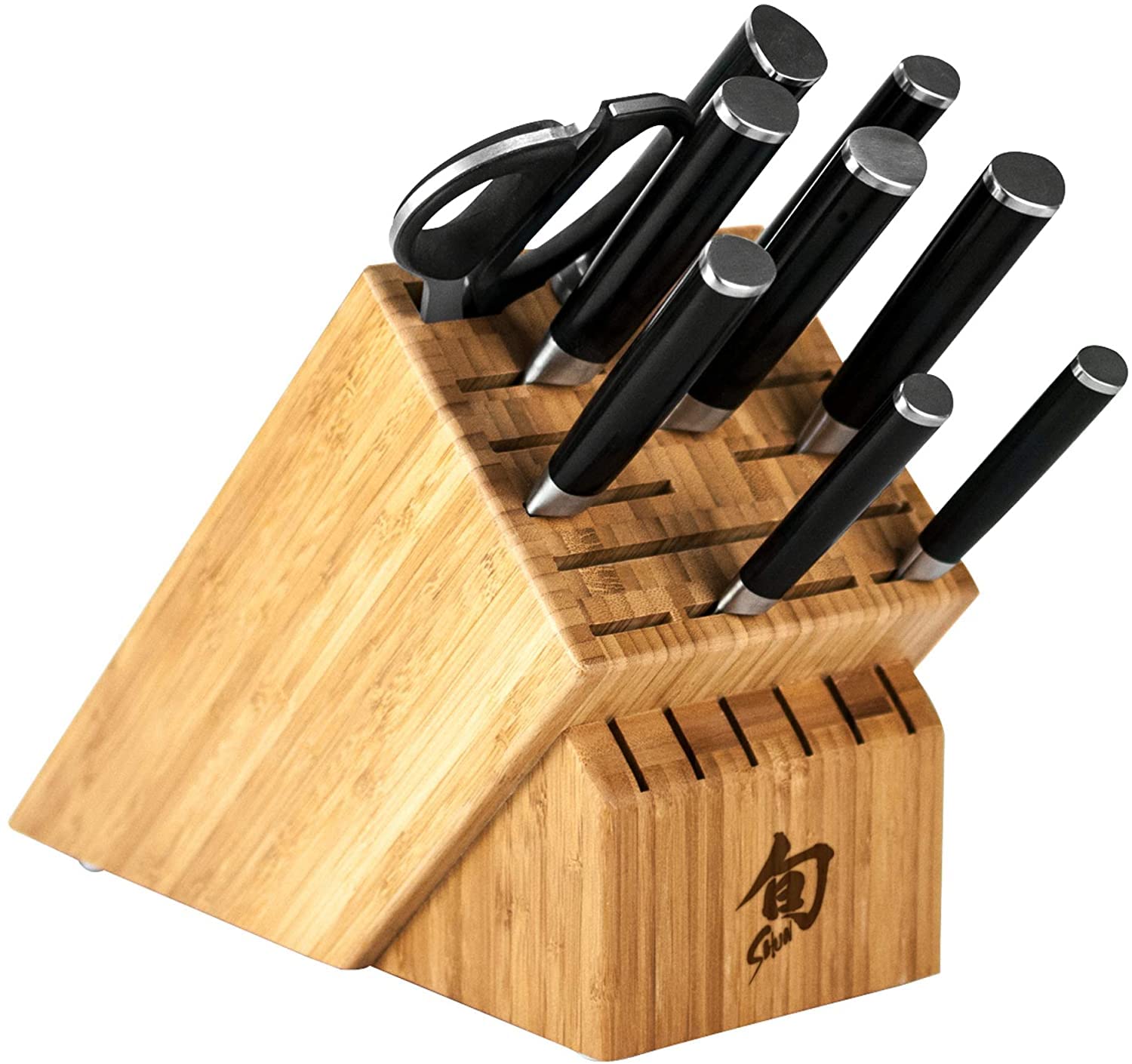 Shun Bamboo Knife Block Set, 22 Slot