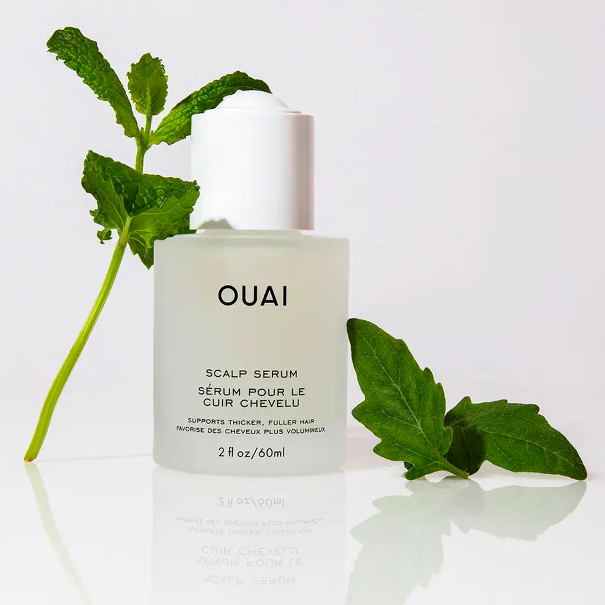 OUAI Scalp Serum - Balancing, Hydrating Formula for Thicker, Fuller-Looking Hair - 2 fl oz