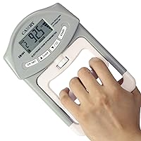 Digital Hand Dynamometer Grip Strength Measurement Meter Auto Capturing Electronic Hand Grip Power 198 Lbs / 90 Kg