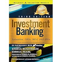 Investment Banking: Valuation, LBOs, M&A, and IPOs (Wiley Finance) Investment Banking: Valuation, LBOs, M&A, and IPOs (Wiley Finance) Hardcover Kindle Audible Audiobook Audio CD