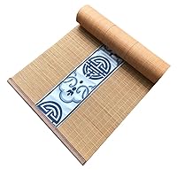 Table Runners Bamboo, Non-Slip Mats Stain Resistant Hotel Home Kitchen Dining Mats, for Coffee Table/TV Stand/Dining Table (Size : 120Cm×30Cm(47.2