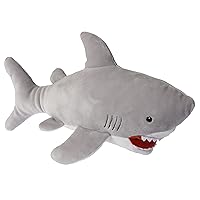 Mary Meyer Stuffed Animal Smootheez Pillow-Soft Toy, 8-Inches, Shark