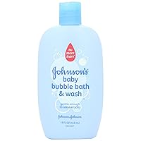 Johnson's Baby Bubble Bath , 15 Ounce (Pack of 2)