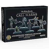 Modiphius Entertainment The Elder Scrolls: Call to Arms - Adventurer Fortune Hunters - 6 Unpainted Resin Figures (MUH0330304)