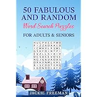 50 Fabulous and Random Word Search Puzzles for Adults & Seniors