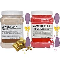 24k Gold Jelly Mask Powder for Facials Care Vampire Jelly Mask for Facials Professional