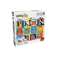 Buffalo Games - Pokemon - Pokemon Rocks - 400 Piece Jigsaw Puzzle for Families Challenging Puzzle Perfect for Family Time - 400 Piece Finished Size is 21.25 x 15.00