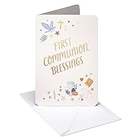 American Greetings First Communion Card (Blessing of the Lord)