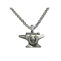 Anvil Blacksmith Pendant Necklace