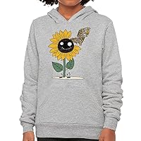 Sunflower Kids' Sponge Fleece Hoodie - Music Kids' Hoodie - Cool Hoodie for Kids