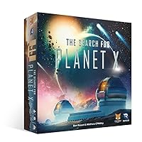 The Search for Planet X, 1-4 Players, Ages 13+, 60-75 Minutes, Take on The Role of Astronomers, Deduction Game