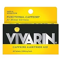 Vivarin Brand Alertness Aid, 40 tablets