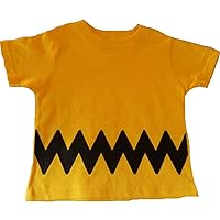 Boys/Girls Peanuts Charlie Brown Double-Sided Zig Zag Costume T-Shirt