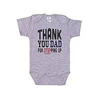 Step Dad Baby Onesie/Thank You Step Dad/Unisex Bodysuit/Baby Step Child Onesie