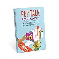 Em & Friends Pep Talk Postcard Book, 20 Postcards (2 Each 10 Styles) Em & Friends Pep Talk Postcard Book, 20 Postcards (2 Each 10 Styles) Card Book