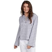 Roxy Women's Cabo Trip Lace Up Long Sleeve Top