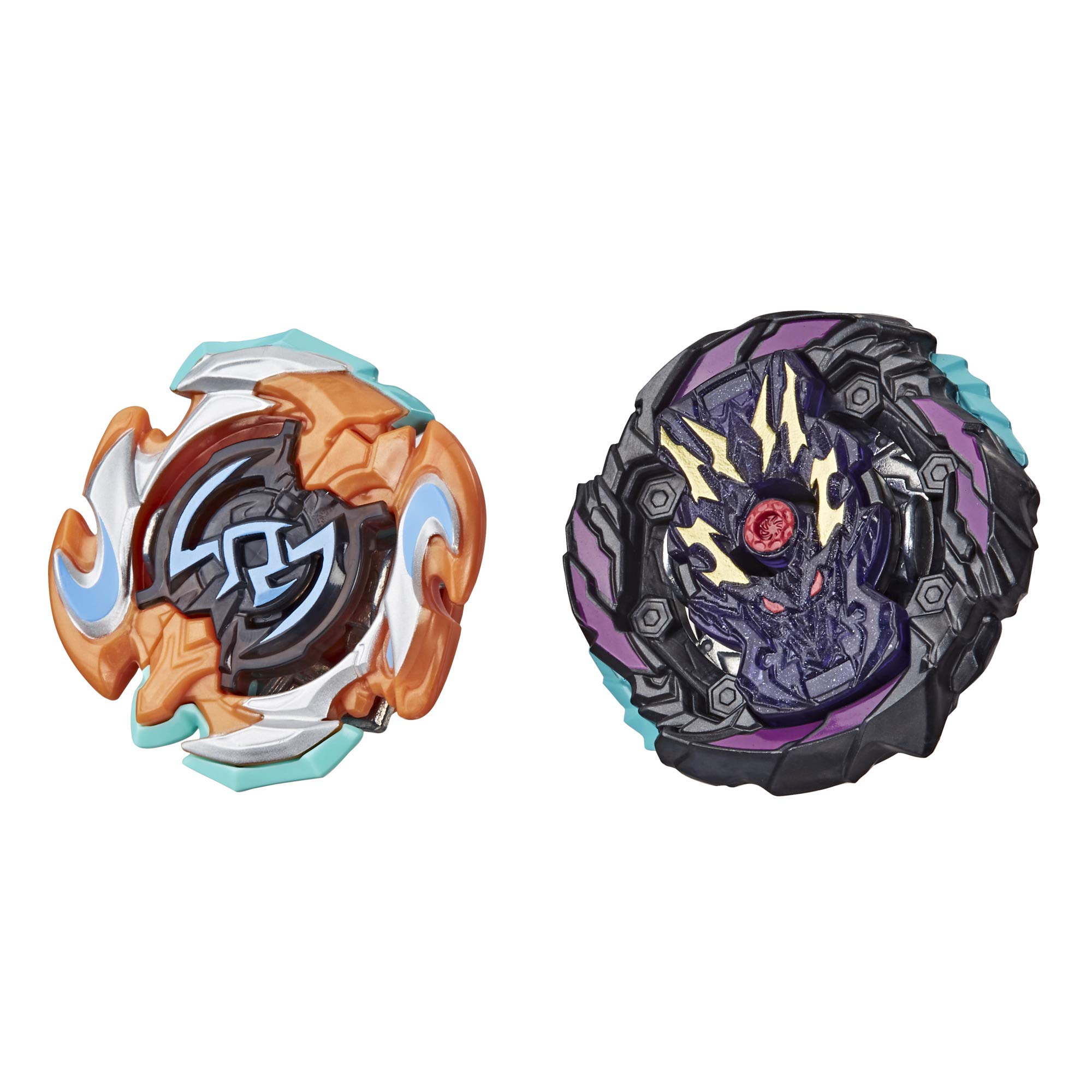 BEYBLADE Burst Rise Hypersphere Dual Pack Dusk Balkesh B5 and Right Artemis A5 -- 1 Left-Spin and 1 Right-Spin Battling Top Toy, 8 and Up