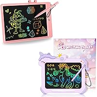 KOKODI Kid Toys LCD Writing Tablet, Colorful Toddler Drawing Pad Doodle Board Erasable, Educational Learning Toys Birthday Gifts for Girls Boys Age 3 4 5 6 7 8