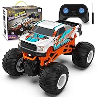 1:16 Scale RC Monster Truck - 2.4GHz All Terrain Car for Kids 4-12, 20 Km/h Off Road RC Truck, Christmas or Birthday Gift