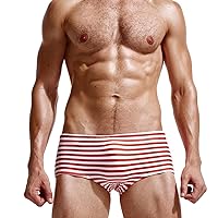 Men's Sexy Low Rise Boxer Beach Swimming Briefs