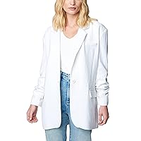 [BLANKNYC] Womens Luxury Clothing Oversized Blazzer with Pockets, Comfortable & Stylish Coat
