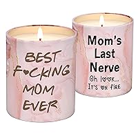 Mothers Day Gifts for Mom from Daughter, Son Gift Set - Mom Gifts from Daughter, Son - Gifts for Mom, Women, Wife - Birthday Gifts for Mom, Mom Birthday Gifts, Mothers Birthday Gift Candle 10Oz Bundle