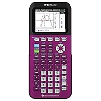 Texas Instruments TI-84 Plus CE Plum Graphing Calculator