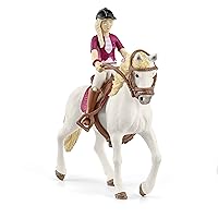 Schleich Horse Club — Sofia and Blossom 10 Piece Horse Club Play Set with Rider and Andalusian Mare, Horse Toys for Girls and Boys Ages 5-12