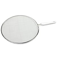 Chef Craft Select Splatter Screen, 12 inches in diameter, Stainless Steel