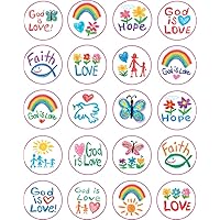 Carson Dellosa Christian Faith Shape Stickers (5239)
