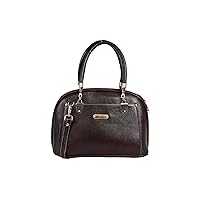 TAEMAN leather handbag for women, genuine leather purse, designer sling handbag leather, brown leather handbag top handle bag