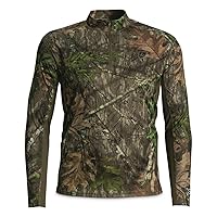 Finisher Turkey Hunting 1/4 Zip Moisture Wicking Performance Long Sleeve Shirt