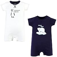baby-boys Organic Cotton Rompers